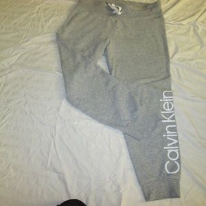 Calvin Klein Performance sweatpants: gray, size L